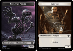 Skeleton Pirate (0008) // Vampire (0004) Double-Sided Token - Foil